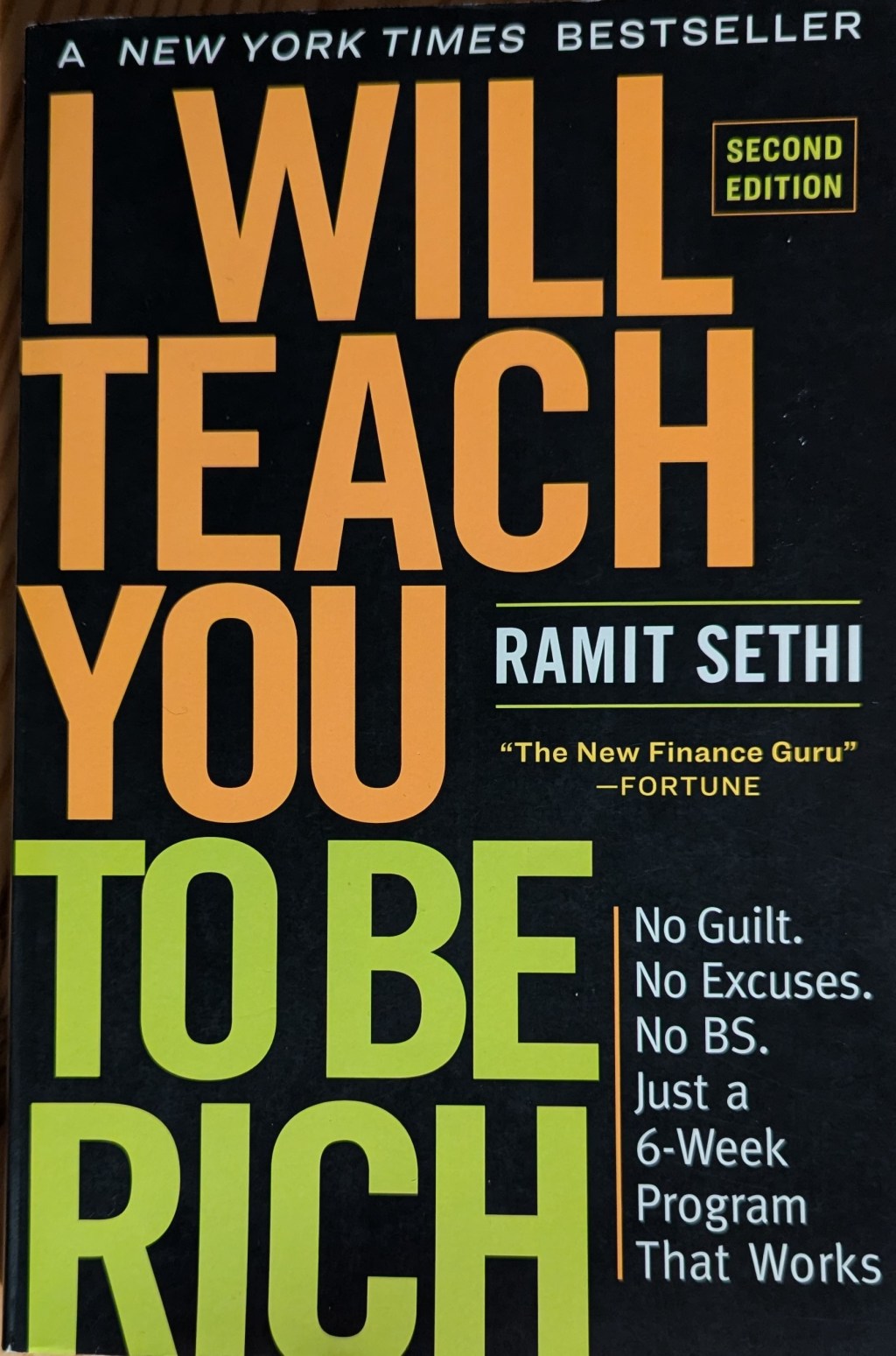 I Will Teach You To Be&nbsp;Rich